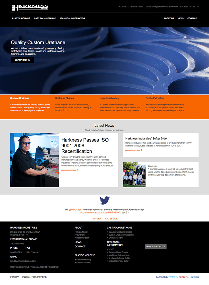 Case Study: Harkness Industries